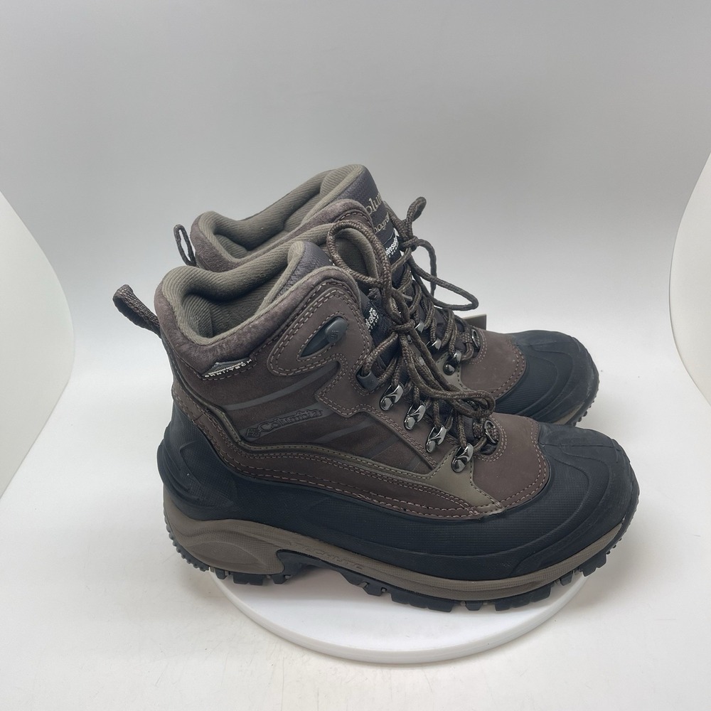 Columbia Boots Mens 9 Bugaboot Omni-Tech Waterproof Breathable Brown BM1359-248